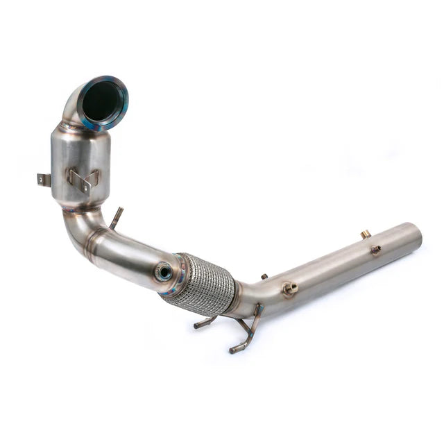 COBRA SPORT - VW Polo GTI (AW) Mk6 2.0 TSI (19>) Sports Cat / De-Cat Front Downpipe (incl PPF delete) Performance Exhaust