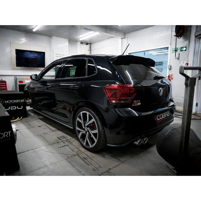 COBRA SPORT - VW Polo GTI (AW) Mk6 2.0 TSI (19>) Sports Cat / De-Cat Front Downpipe (incl PPF delete) Performance Exhaust