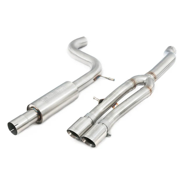 COBRA SPORT - VW Polo GTI (AW) Mk6 2.0 TSI (17-18 Pre-GPF Models) Venom Rear Box Delete Race Cat Back Performance Exhaust