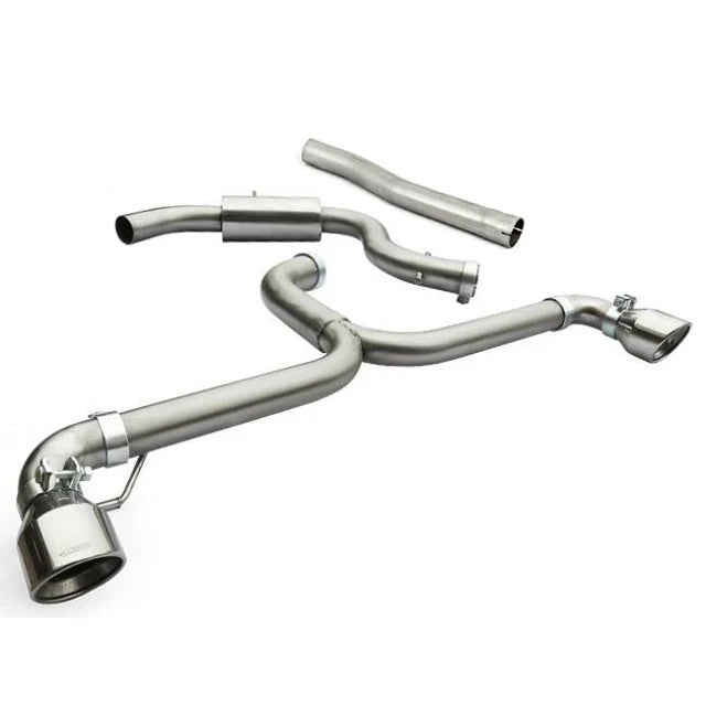 COBRA SPORT - VW Scirocco R 2.0 TSI (09-18) Venom Box Delete Race Cat Back Performance Exhaust