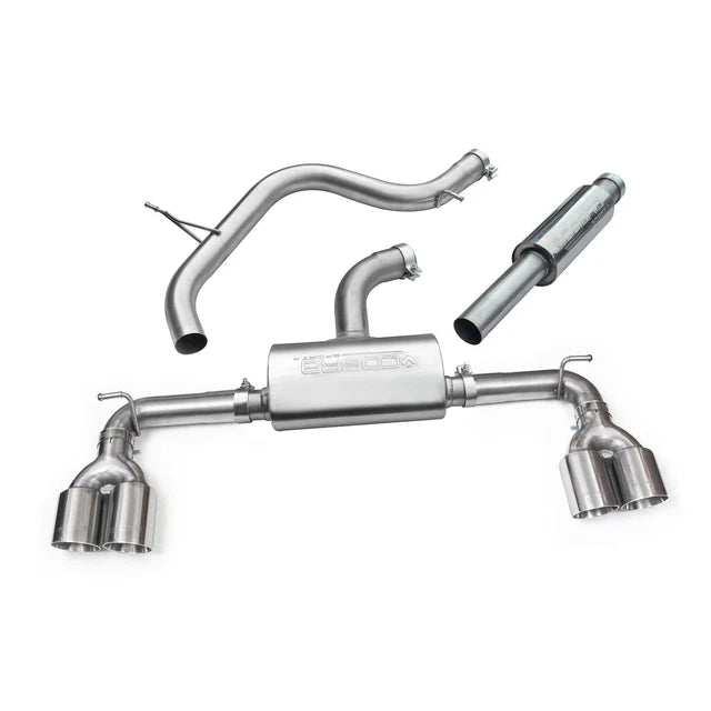 COBRA SPORT - VW Golf GTI (MK7) 2.0 TSI (5G) (12-17) Quad Exit Cat Back Golf R Style Performance Exhaust