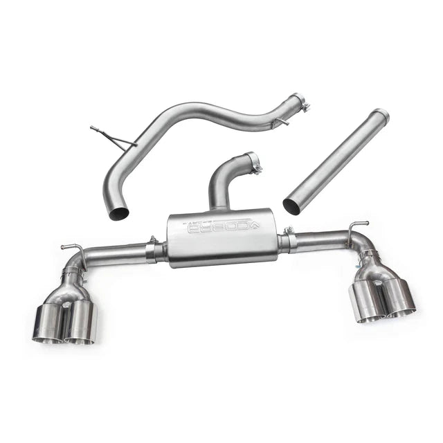 COBRA SPORT - VW Golf GTI (MK7) 2.0 TSI (5G) (12-17) Quad Exit Cat Back Golf R Style Performance Exhaust