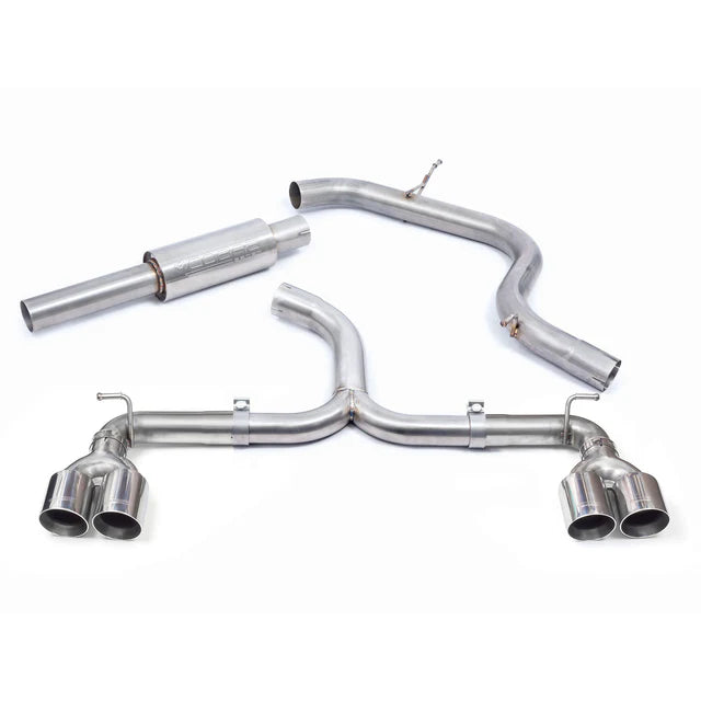 COBRA SPORT - VW Golf GTI (Mk7) 2.0 TSI (5G) (12-17) Quad Exit Venom Box Delete Race Cat Back Golf R Style Performance Exhaust