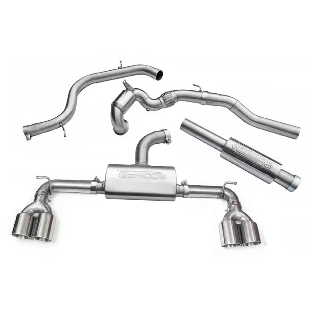 COBRA SPORT - VW Golf GTI (Mk7) 2.0 TSI (5G) (12-17) Quad Exit Turbo Back Golf R Style Performance Exhaust