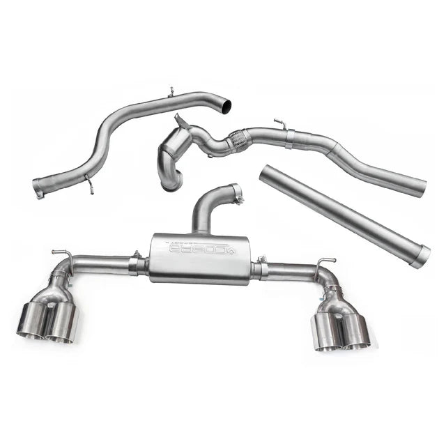 COBRA SPORT - VW Golf GTI (Mk7) 2.0 TSI (5G) (12-17) Quad Exit Turbo Back Golf R Style Performance Exhaust