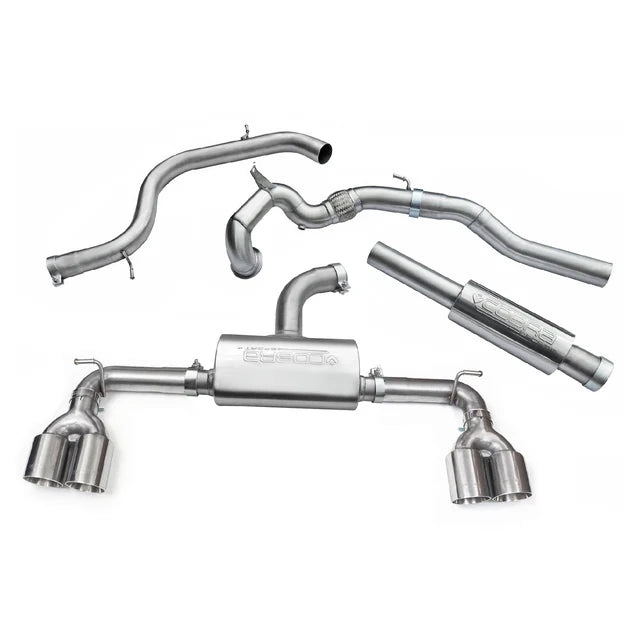 COBRA SPORT - VW Golf GTI (Mk7) 2.0 TSI (5G) (12-17) Quad Exit Turbo Back Golf R Style Performance Exhaust