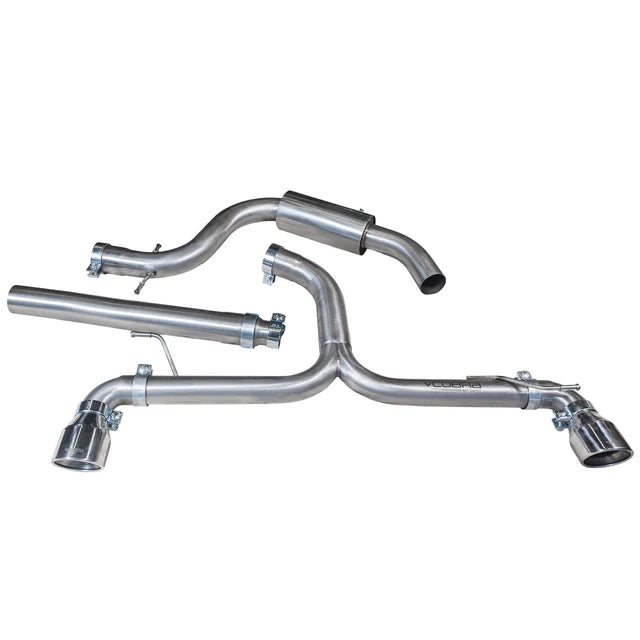 COBRA SPORT - VW Golf GT (MK6) 2.0 TDi 140PS (5K) (09-13) Venom Box Delete GTI Style Cat Back Performance Exhaust