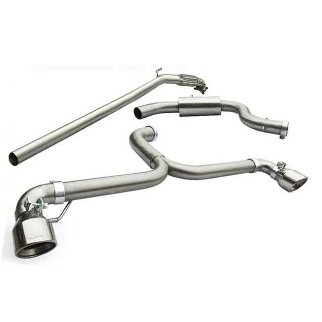COBRA SPORT - VW Scirocco R 2.0 TSI (09-18) Venom Box Delete Race Turbo Back Performance Exhaust