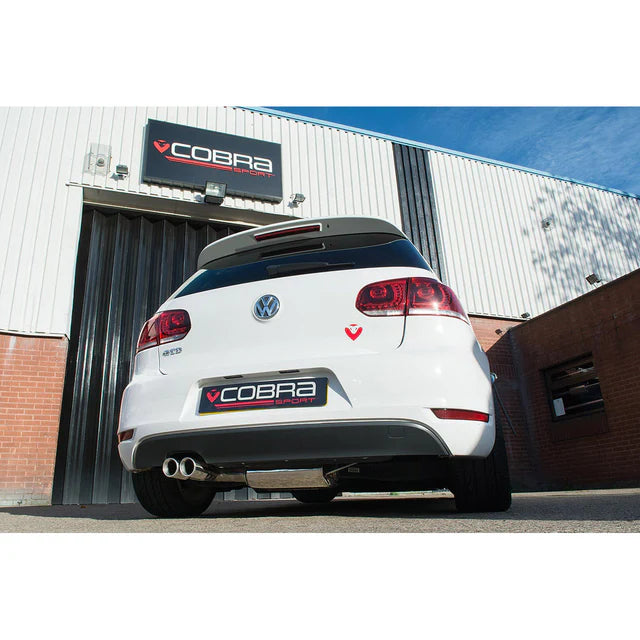 COBRA SPORT - VW Golf GT (MK6) 2.0 TDi 140PS (5K) (09-13) Cat Back Performance Exhaust