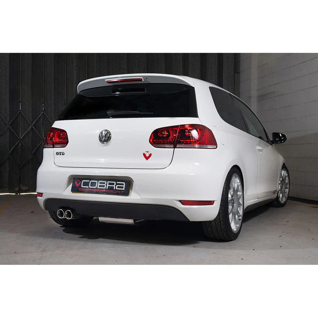 COBRA SPORT - VW Golf GT (MK6) 2.0 TDi 140PS (5K) (09-13) Cat Back Performance Exhaust