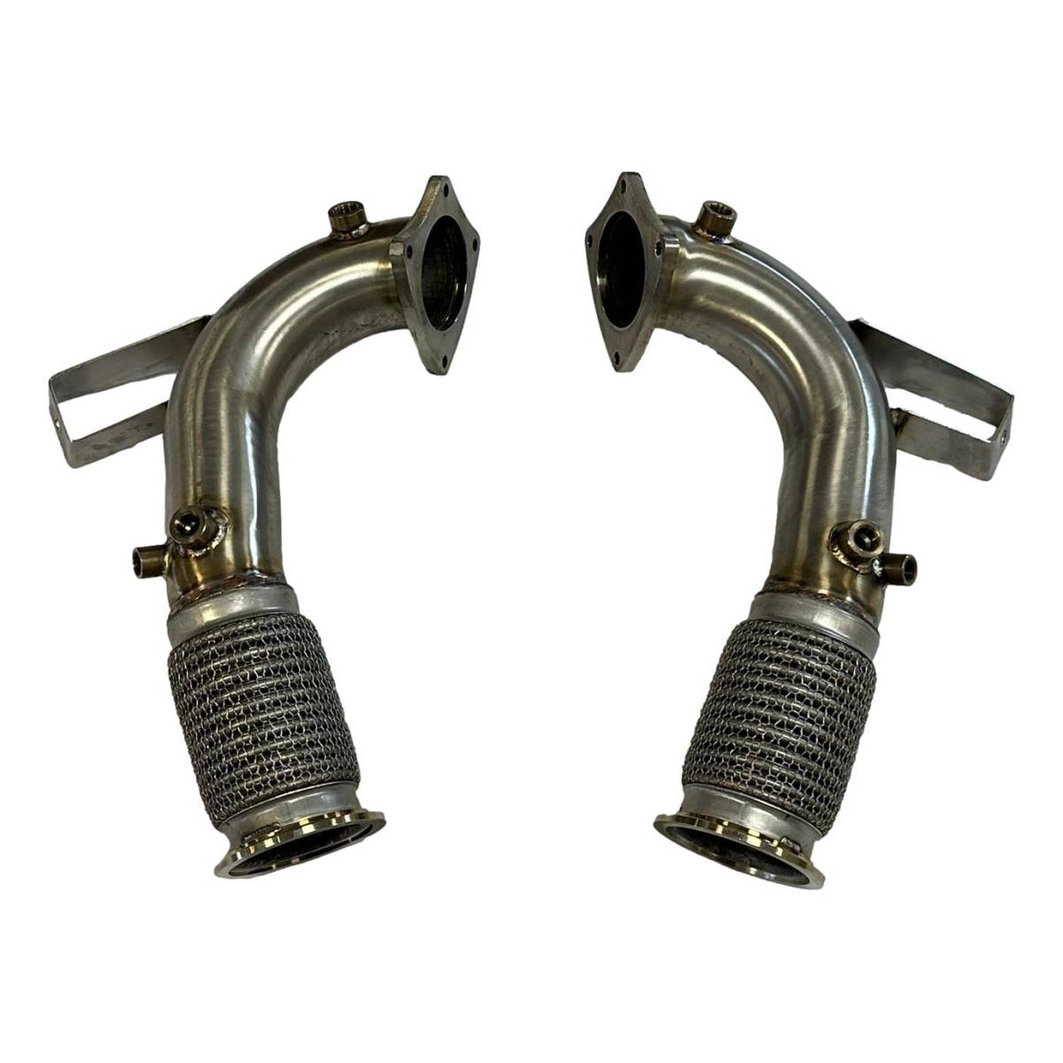 Audi R8 V10 2020+ Performance Decat Exhaust Downpipes