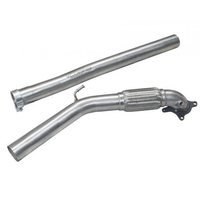 COBRA SPORT - Audi A3 (8P) 2.0 TFSI Quattro (3 Door) Front Pipe Sports Cat / De-Cat Performance Exhaust