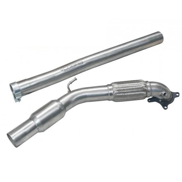 COBRA SPORT - Audi A3 (8P) 2.0 TFSI Quattro (3 Door) Front Pipe Sports Cat / De-Cat Performance Exhaust
