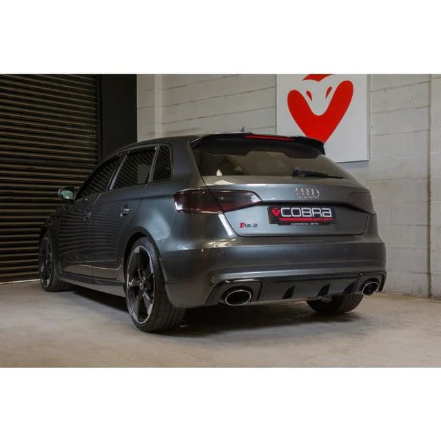 COBRA SPORT - Audi RS3 (8V) Sportback (2015-17) Secondary De-Cat Bypass Performance Exhaust