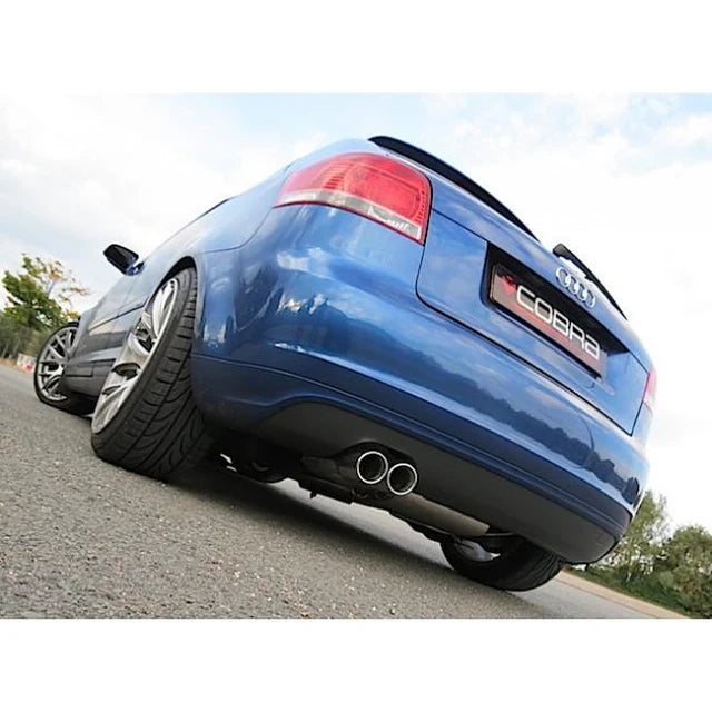 COBRA SPORT - Audi A3 (8P) 2.0 TFSI 2WD (5 Door Sportback) Turbo Back Performance Exhaust