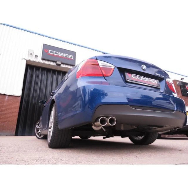 COBRA SPORT - BMW 318D/320D Diesel (E90/E91) Twin Tip Performance Exhaust Rear Box