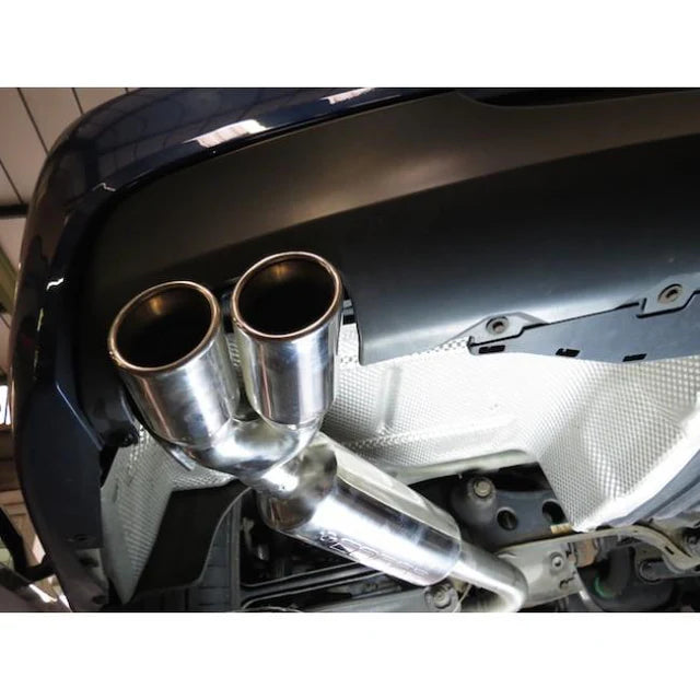COBRA SPORT - BMW 318D/320D Diesel (E90/E91) Twin Tip Performance Exhaust Rear Box