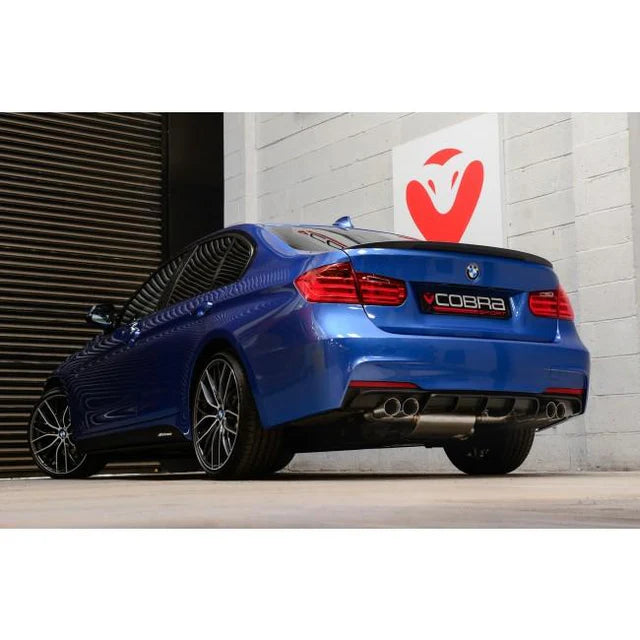 COBRA SPORT - BMW 330D (F30/F31) Quad Exit M3 Style Exhaust Conversion