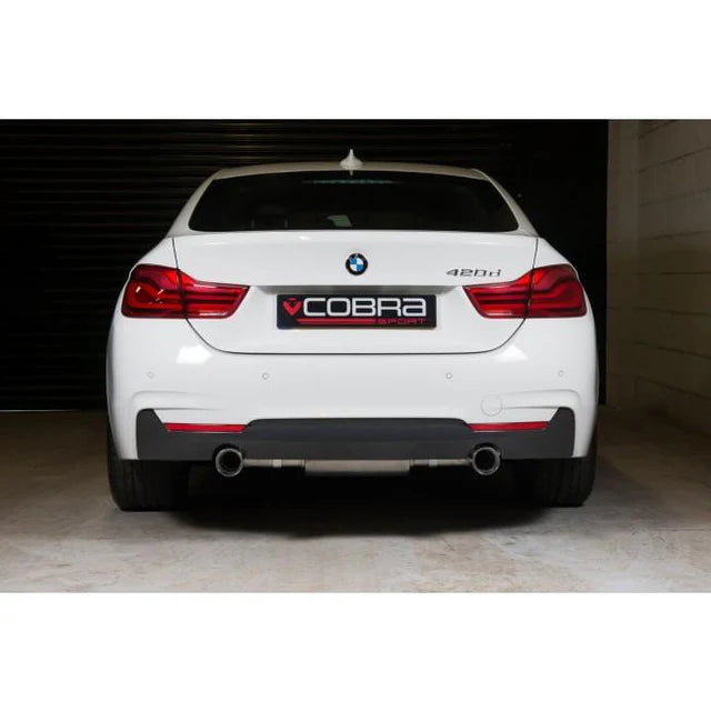 COBRA SPORT - BMW 420D (F36/F36 LCI) (13-20) Dual Exit 440i Style Exhaust Conversion