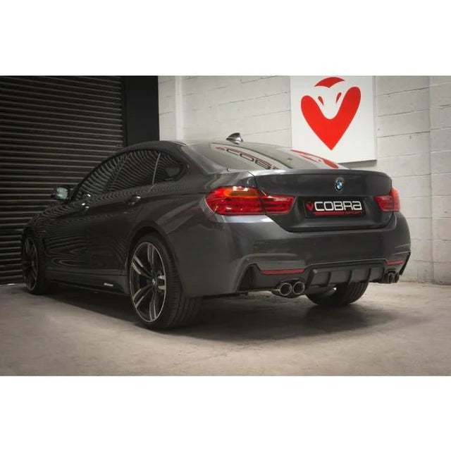 COBRA SPORT - BMW 430D (F32/F33/F36) (13-20) Quad Exit M4 Style Performance Exhaust