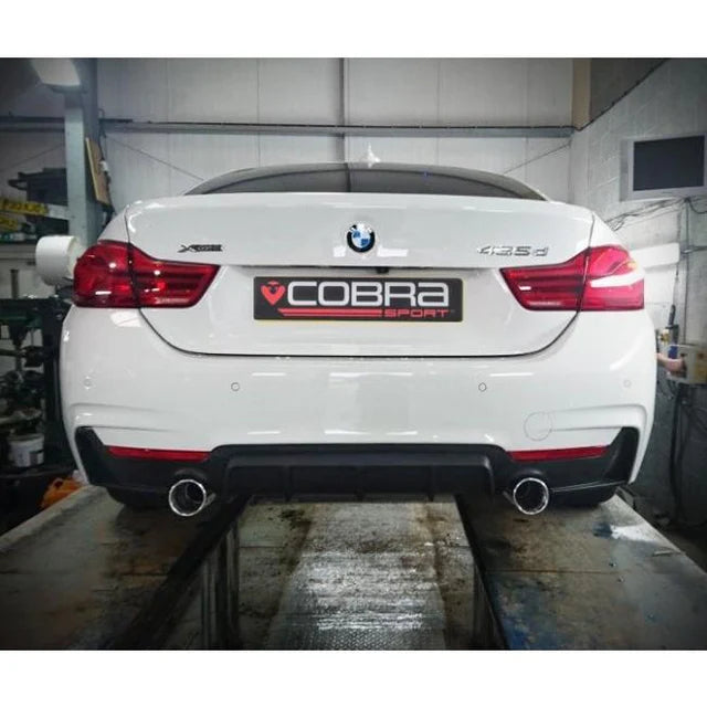 COBRA SPORT - BMW 435D (F32/F33/F36) 440i Style Dual Exit Exhaust Conversion