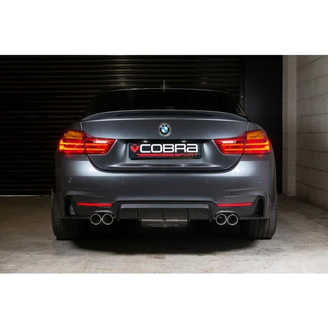 COBRA SPORT - BMW 430D (F32/F33/F36) (13-20) Quad Exit M4 Style Performance Exhaust