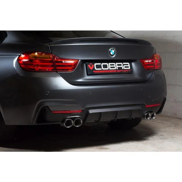 COBRA SPORT - BMW 430D (F32/F33/F36) (13-20) Quad Exit M4 Style Performance Exhaust