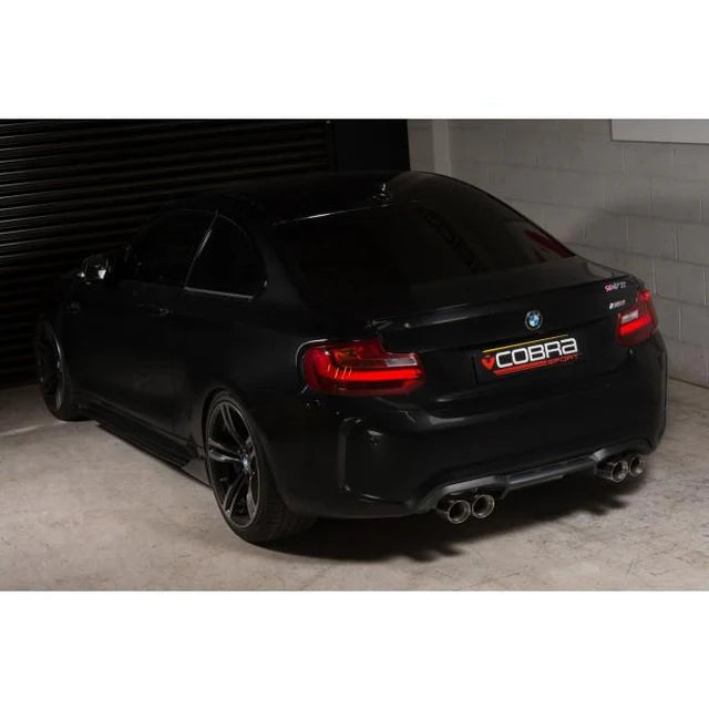 COBRA SPORT - BMW M2 (F87) Coupe 3" Valved Cat Back Performance Exhaust