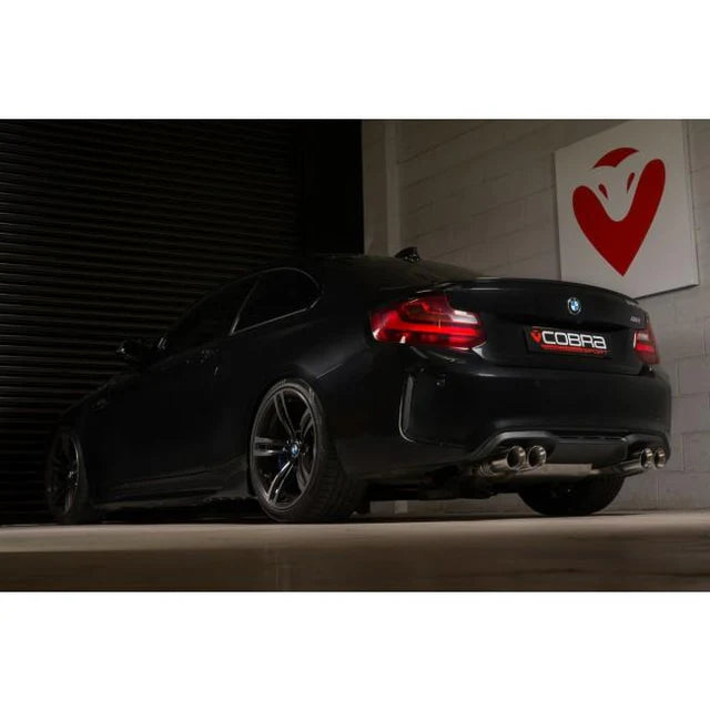 COBRA SPORT - BMW M2 (F87) Coupe 3" Valved Cat Back Performance Exhaust
