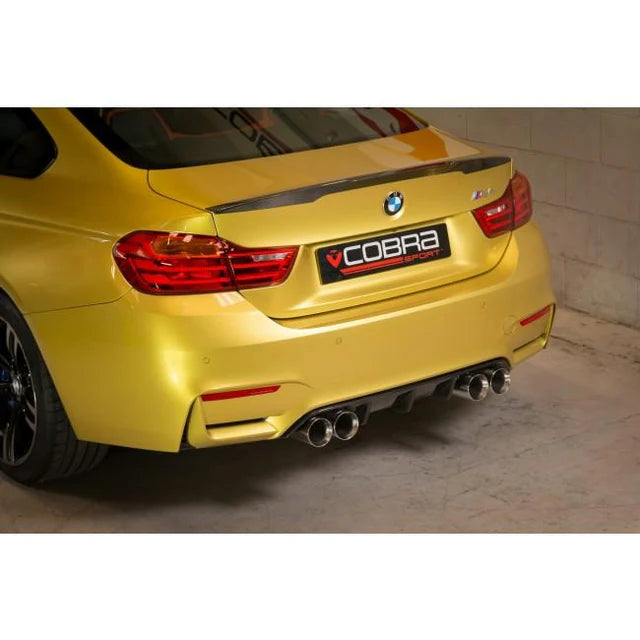 COBRA SPORT - BMW M4 (F82) Coupe 3" Valved Primary Cat Back Performance Exhaust