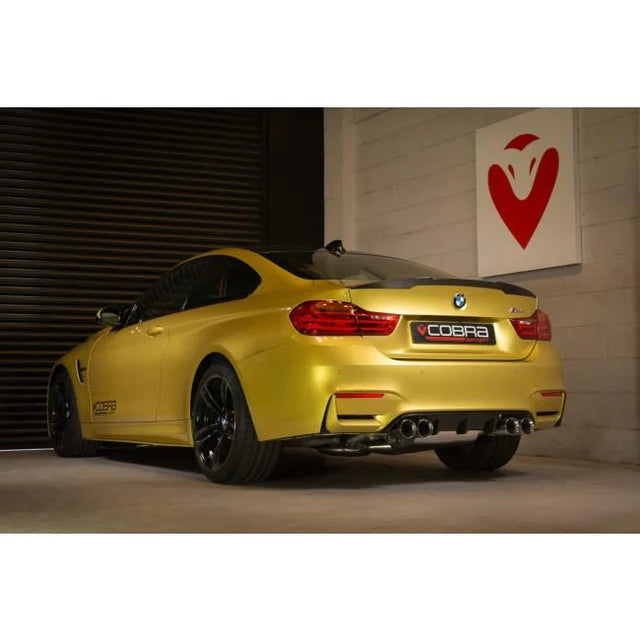 COBRA SPORT - BMW M4 (F82) Coupe 3" Valved Primary Cat Back Performance Exhaust