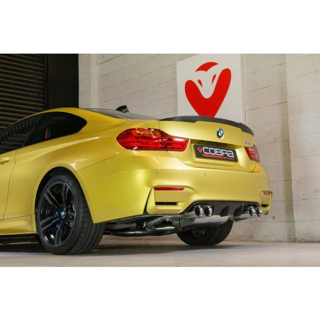 COBRA SPORT - BMW M4 (F82) Coupe 3" Valved Primary Cat Back Performance Exhaust