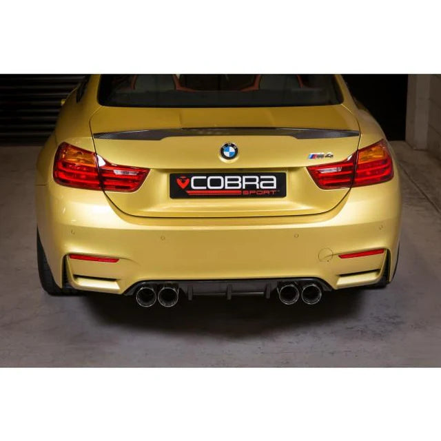 COBRA SPORT - BMW M4 (F82) Coupe 3" Valved Primary Cat Back Performance Exhaust