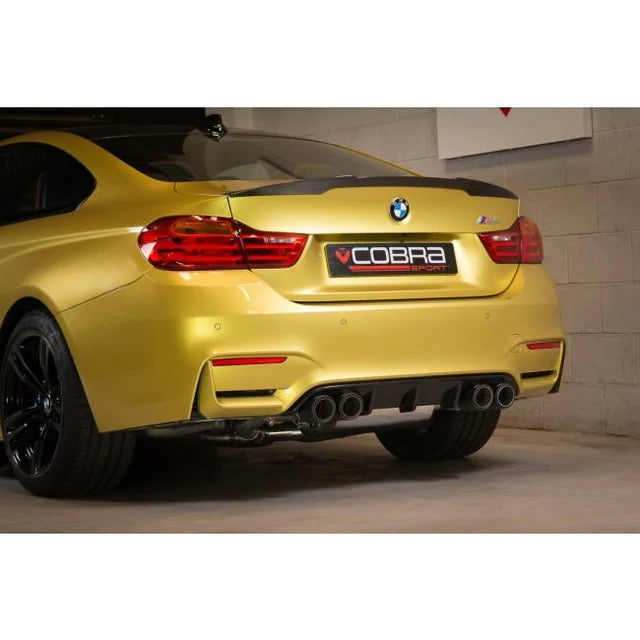 COBRA SPORT - BMW M4 Competition (F82 LCI) Coupé 3" Valved Secondary GPF Back Performance Exhaust