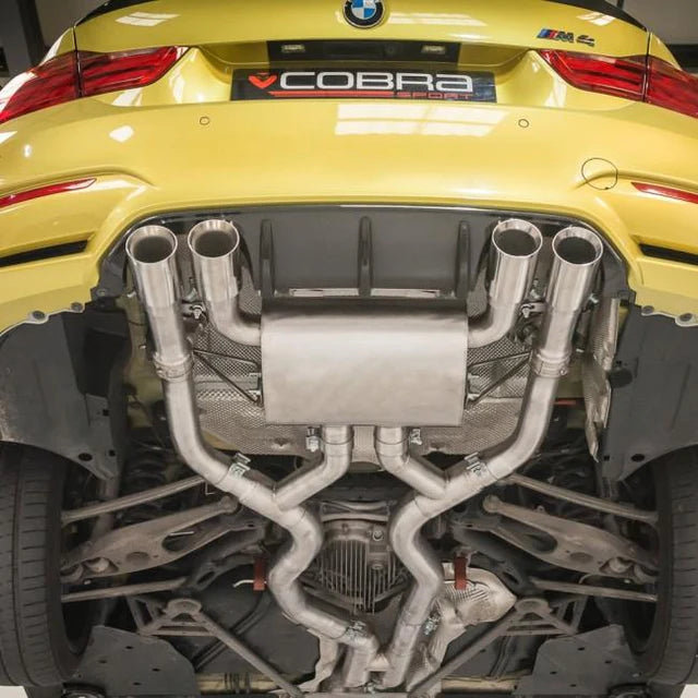 COBRA SPORT - BMW M4 (F82) Coupe 3" Valved Secondary Cat Back Performance Exhaust