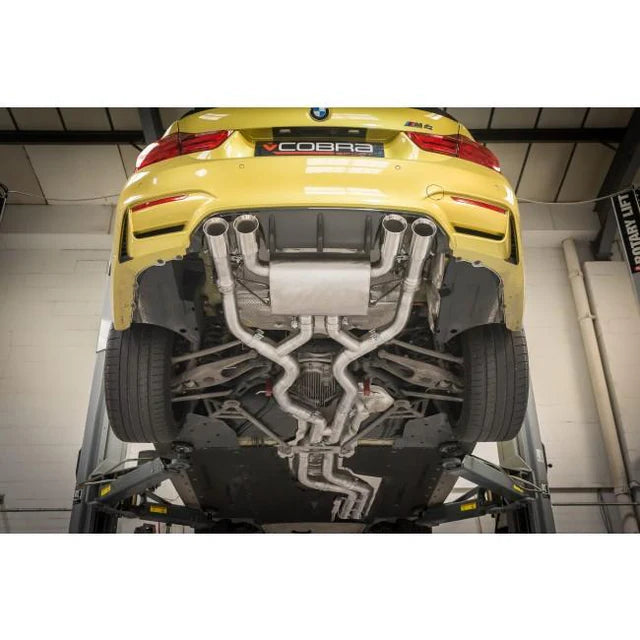 COBRA SPORT - BMW M4 (F82) Coupe 3" Valved Primary Cat Back Performance Exhaust