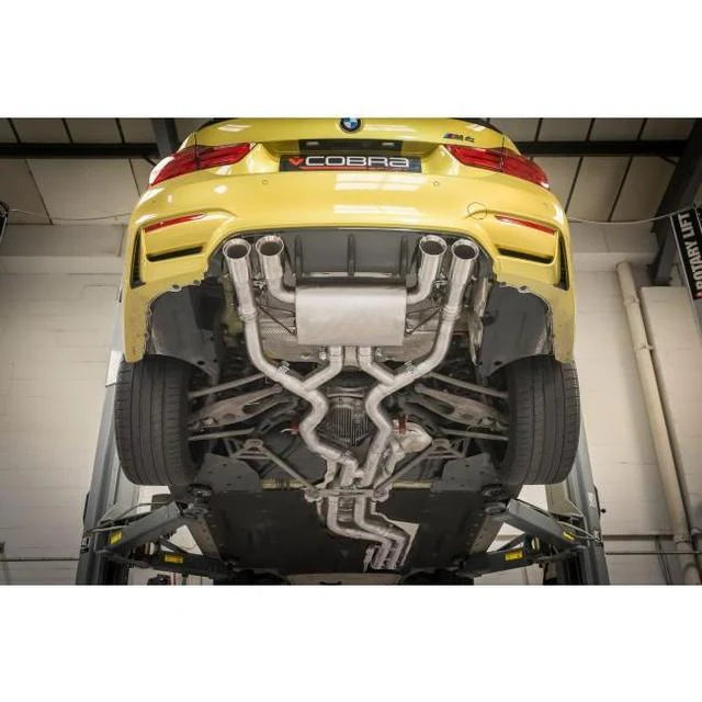 COBRA SPORT - BMW M4 (F82) 3" Valved Turbo Back Performance Exhaust