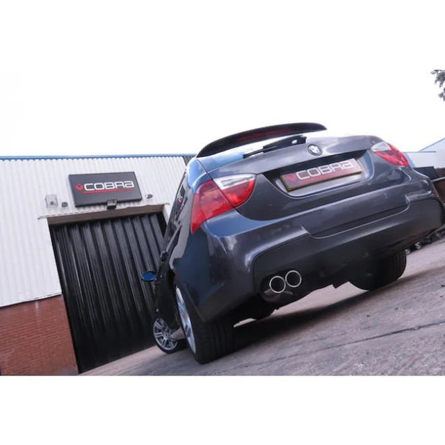 COBRA SPORT - BMW 318D/320D Diesel (E90/E91) Twin Tip Performance Exhaust Rear Box