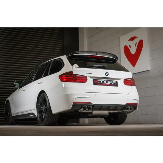 COBRA SPORT - BMW 335D (F30/F31) Quad Exit M3 Style Exhaust Conversion