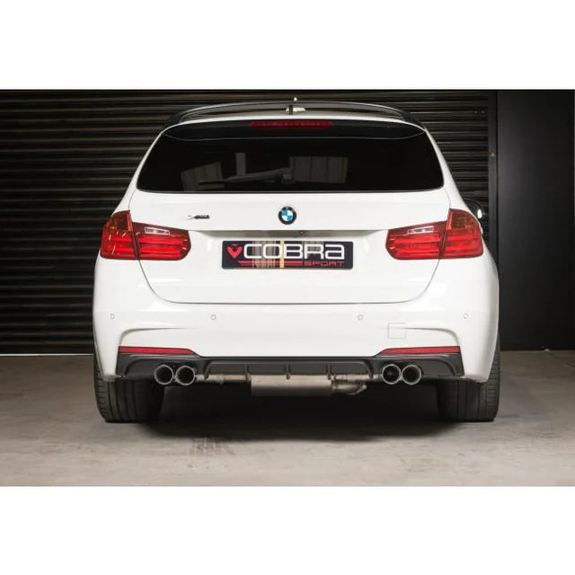 COBRA SPORT - BMW 335D (F30/F31) Quad Exit M3 Style Exhaust Conversion