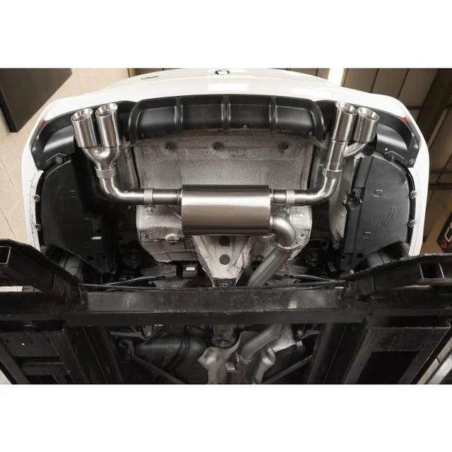 COBRA SPORT - BMW 435D (F32/F33/F36) Quad Exit M4 Style Performance Exhaust Conversion