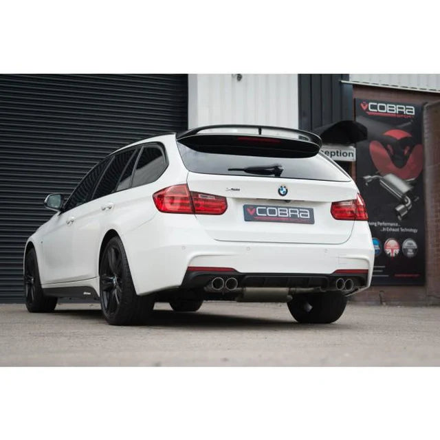 COBRA SPORT - BMW 330D (F30/F31) Quad Exit M3 Style Exhaust Conversion