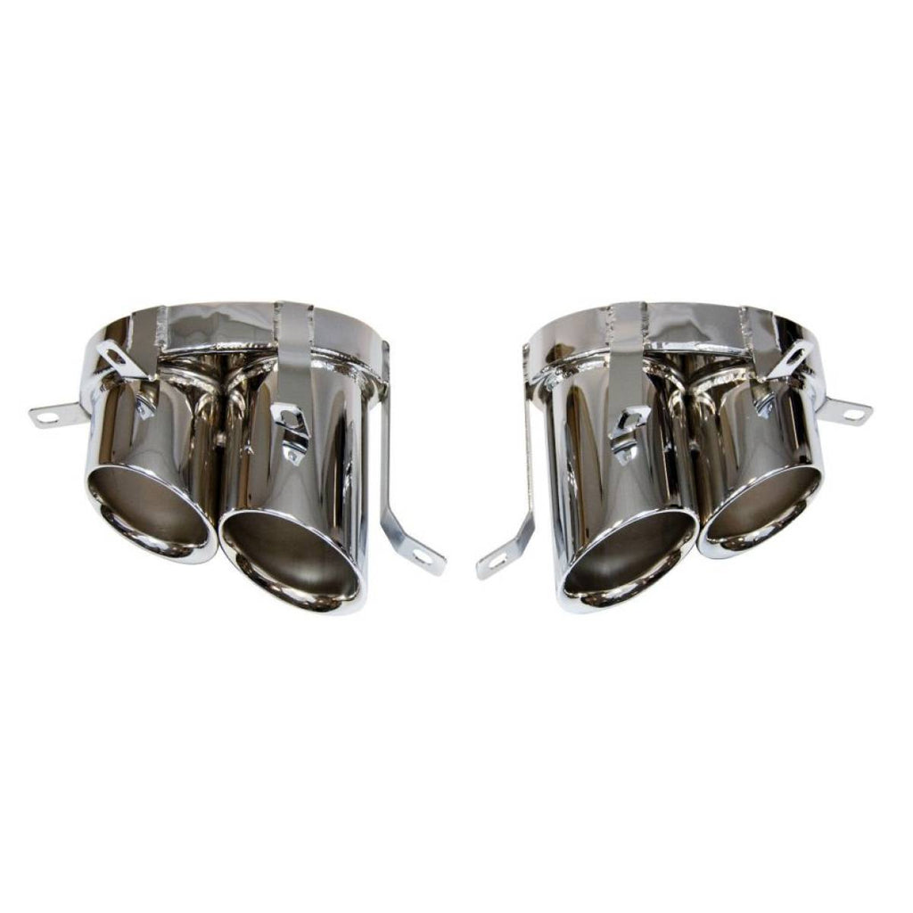 Audi R8 V8 Stainless Steel Twin Exhaust Tailpipes
