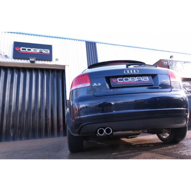 COBRA SPORT - Audi A3 (8P) 2.0 TFSI Quattro (3 Door) Turbo Back Performance Exhaust