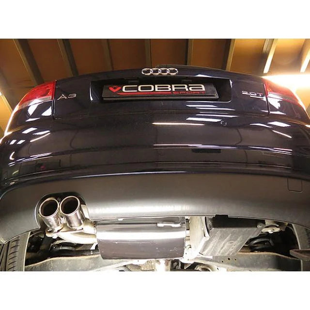 COBRA SPORT - Audi A3 (8P) 2.0 TFSI Quattro (3 Door) Turbo Back Performance Exhaust