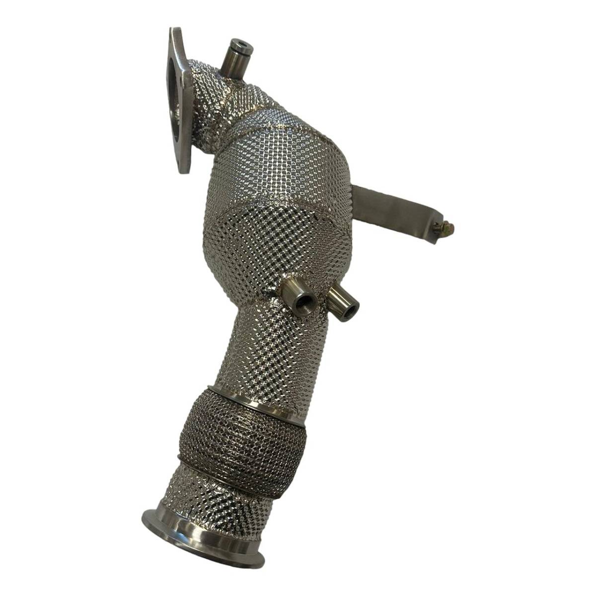 Audi R8 V10 2020+ Catted Downpipes with Heatshield