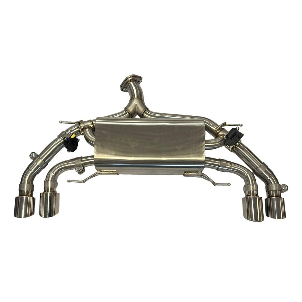 Alfa Romeo Giulia 2.0 T Valvetronic Catback Exhaust With Quad Tips