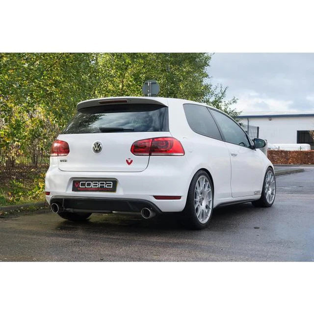 COBRA SPORT - VW Golf GTD (Mk6) 2.0 TDI (5K) (09-13) Venom Box Delete GTI Style Cat Back Performance Exhaust