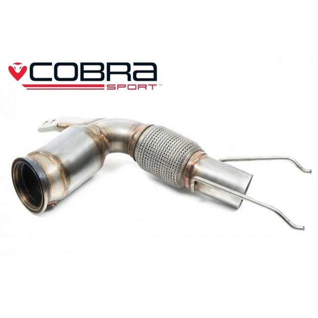 COBRA SPORT - Mini (Mk3) JCW (F56) Sports Cat / De-Cat Downpipe Performance Exhaust