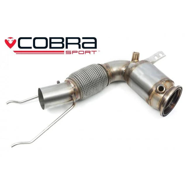 COBRA SPORT - Mini (Mk3) JCW (F56) Sports Cat / De-Cat Downpipe Performance Exhaust